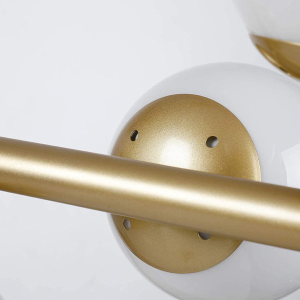 Wade Logan® Marvale 9 Light Kitchen Island Modern Linear Pendant